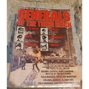 VTG War Classics Magazine August 1977 Generals of the Third Reich No Label